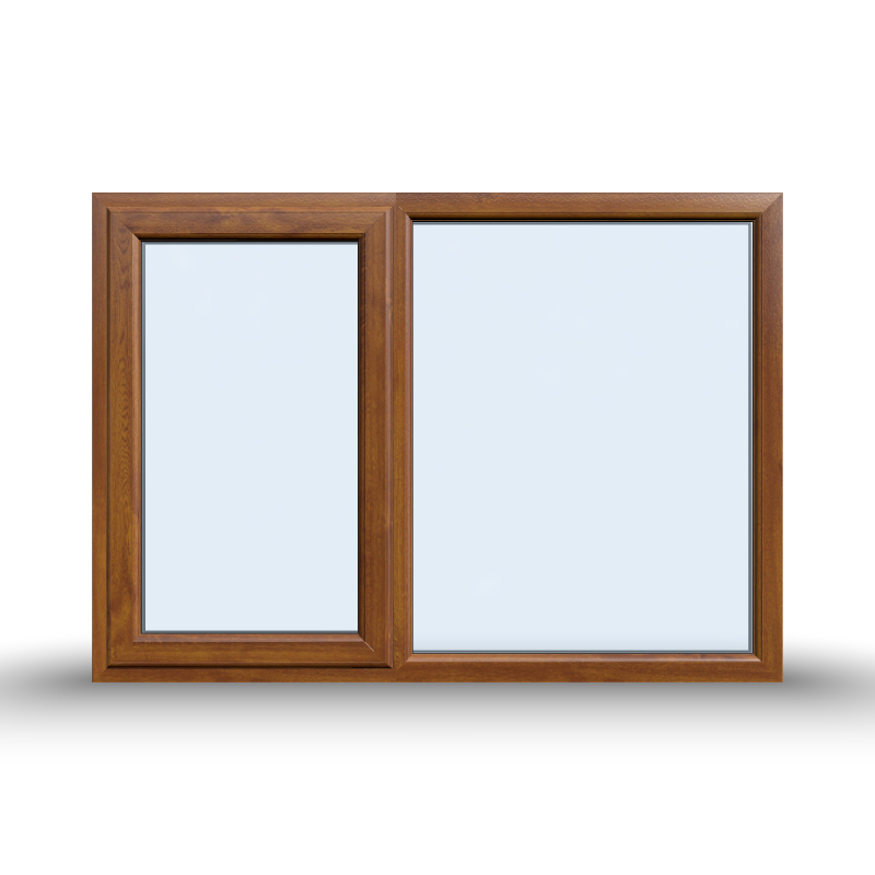 Casement Window - 1500x1065, Opening outwards, White/Anthracite, Double/Triple Glazing