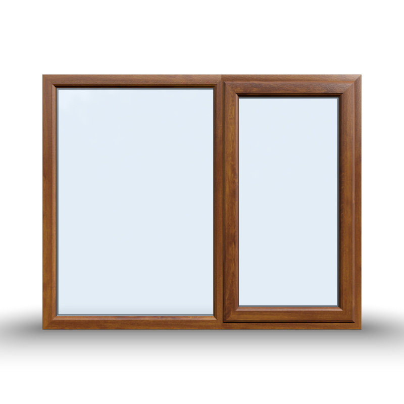 Casement Window - 1500x1200, Opening outwards, White/Anthracite, Double/Triple Glazing