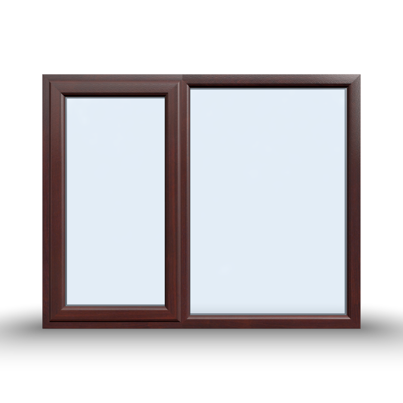 Casement Window - 1500x1200, Opening outwards, White/Anthracite, Double/Triple Glazing