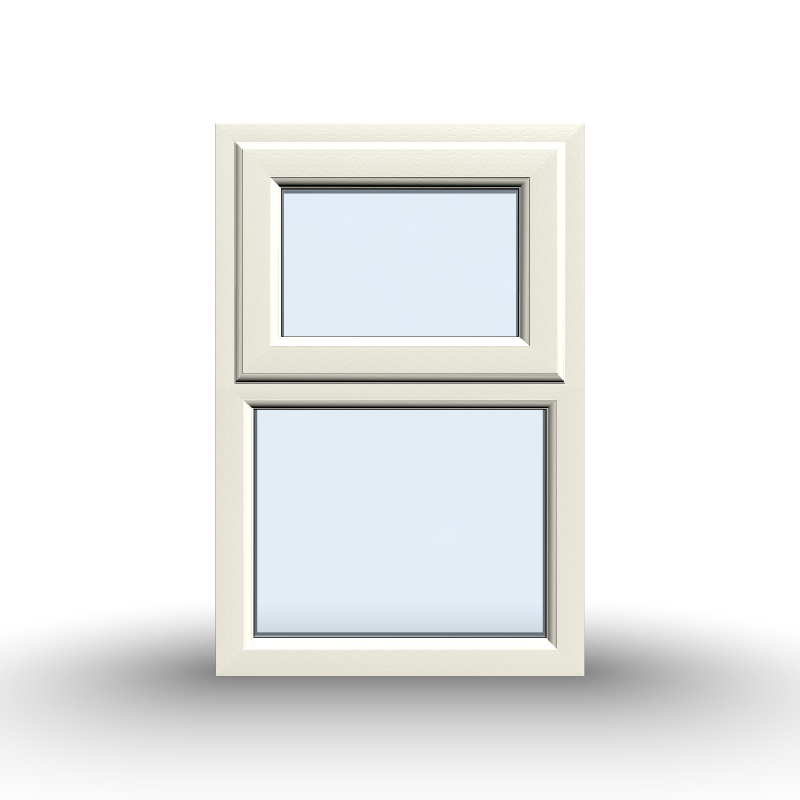 Top Opening Window - 600x900, Opening outwards, White/Anthracite, Double/Triple Glazing
