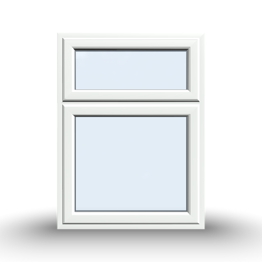 UPVC Window โ 900ร1200 mm (Side & Top Opening Sashes) ๐ช๐๐ผ