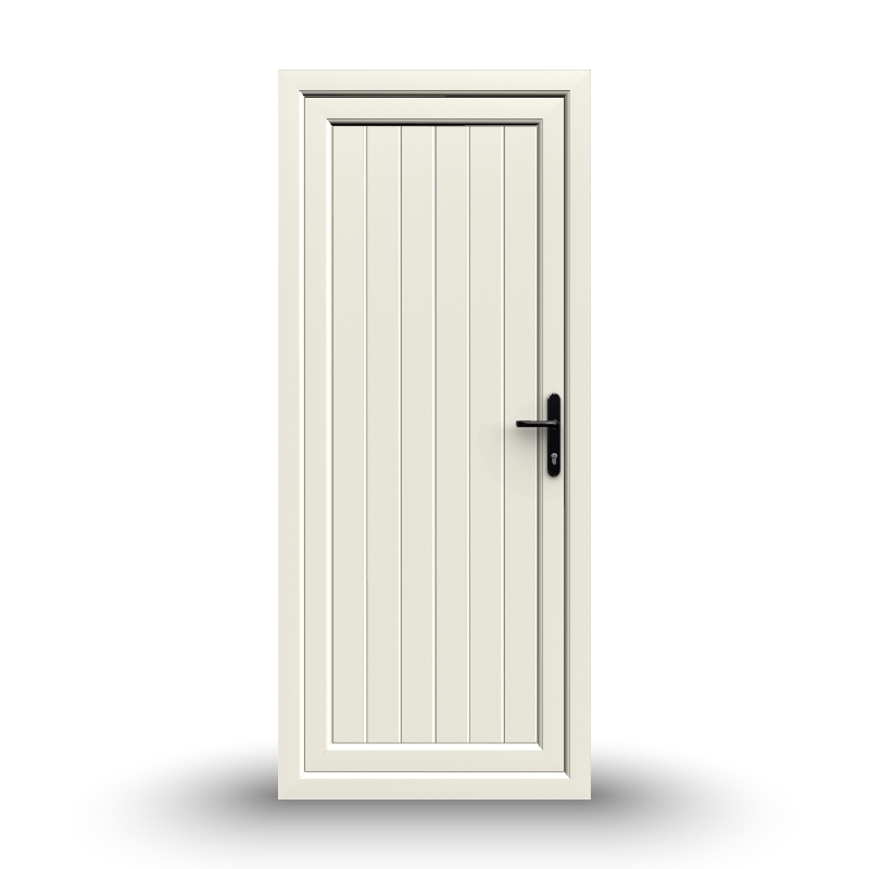 uPVC Door - 890x2090 - Full Panel, Inwards Opening