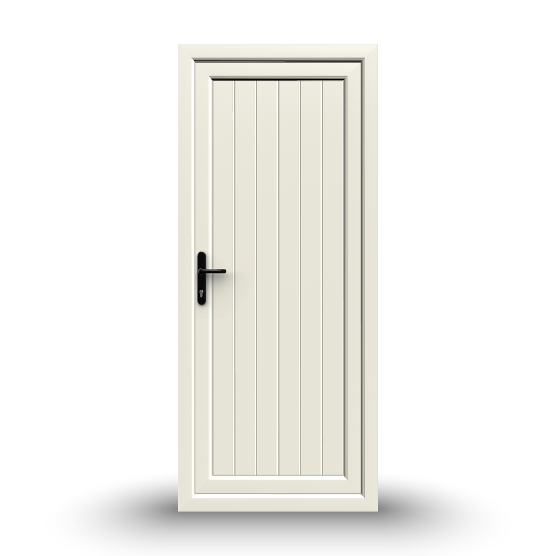 uPVC Door - 890x2090 - Full Panel, Inwards Opening