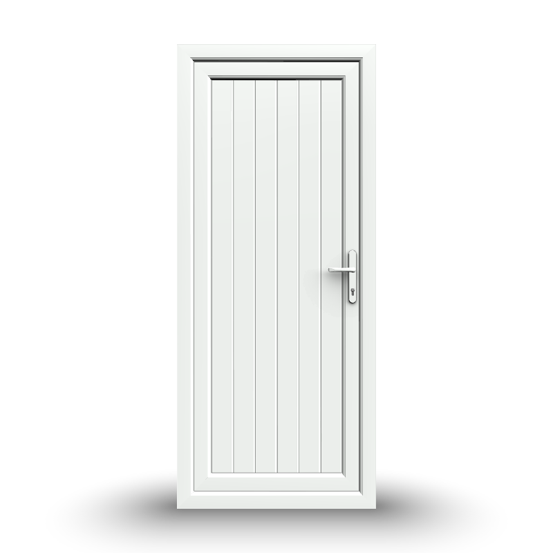uPVC Door - 890x2090 - Full Panel, Inwards Opening