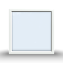 uPVC Picture Window – SMALL Fixed Glazing for Modern Spaces