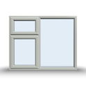 Top and Side Opening Casement Window – 1500×1200 mm (Side & Top Opening Sashes) 🪟🔄🔼