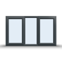 Side Opening Casement Window – 1800×1065 mm (2 Opening Sashes) 🪟🪟