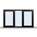 Side Opening Casement Window – 1800×1065 mm (2 Opening Sashes) 🪟🪟