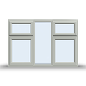 Top and Side Opening Casement Window – 1800×1200 mm (Side & Top Opening Sashes on Each Side) 🪟🔄🔼🪟