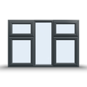Top and Side Opening Casement Window – 1800×1200 mm (Side & Top Opening Sashes on Each Side) 🪟🔄🔼🪟