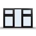 Top and Side Opening Casement Window – 1800×1200 mm (Side & Top Opening Sashes on Each Side) 🪟🔄🔼🪟