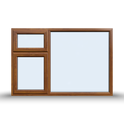 Top and Side Opening Casement Window – 1800×1200 mm (Side & Top Opening Sash on One Side) 🪟🔄🔼