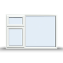 Top and Side Opening Casement Window – 1800×1200 mm (Side & Top Opening Sash on One Side) 🪟🔄🔼