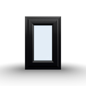 Side Opening Casement Window -  440x650, White/Anthracite, Double/Triple Glazing