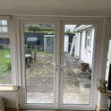 uPVC French Doors  - Opening Outward - 1790 x 2090 - White/Anthracite - Double/Triple Glazed