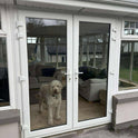 uPVC French Doors  - Opening Outward - 1790 x 2090 - White/Anthracite - Double/Triple Glazed