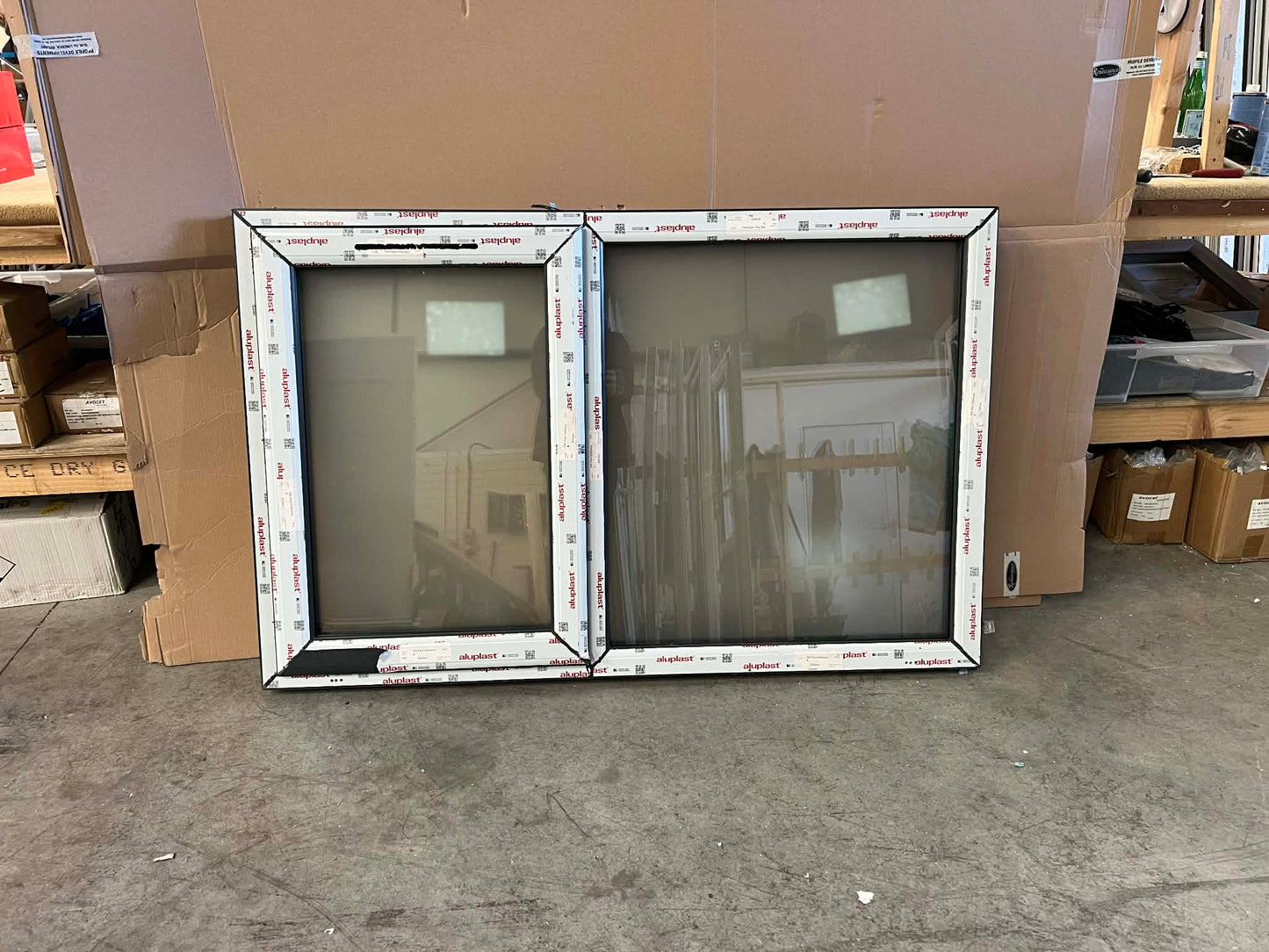 Side Opening Casement Window - 1470x940, Side opening, Anthracite/White, Triple Glazing satin