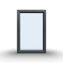 uPVC Picture Window – SMALL Fixed Glazing for Modern Spaces