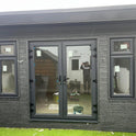 uPVC French Doors  - Opening Outward - 1790 x 2090 - White/Anthracite - Double/Triple Glazed