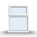 Top Opening Casement Window - 900x1200, Opening outwards, White/Anthracite, Double/Triple Glazing