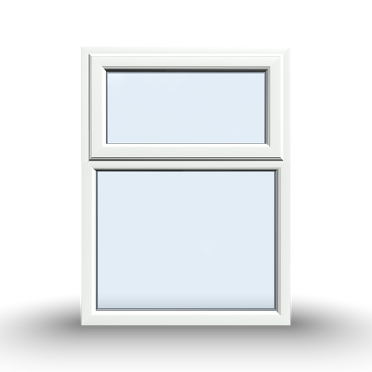 Top Opening Window - 900x1200, Opening outwards, White/Anthracite, Double/Triple Glazing