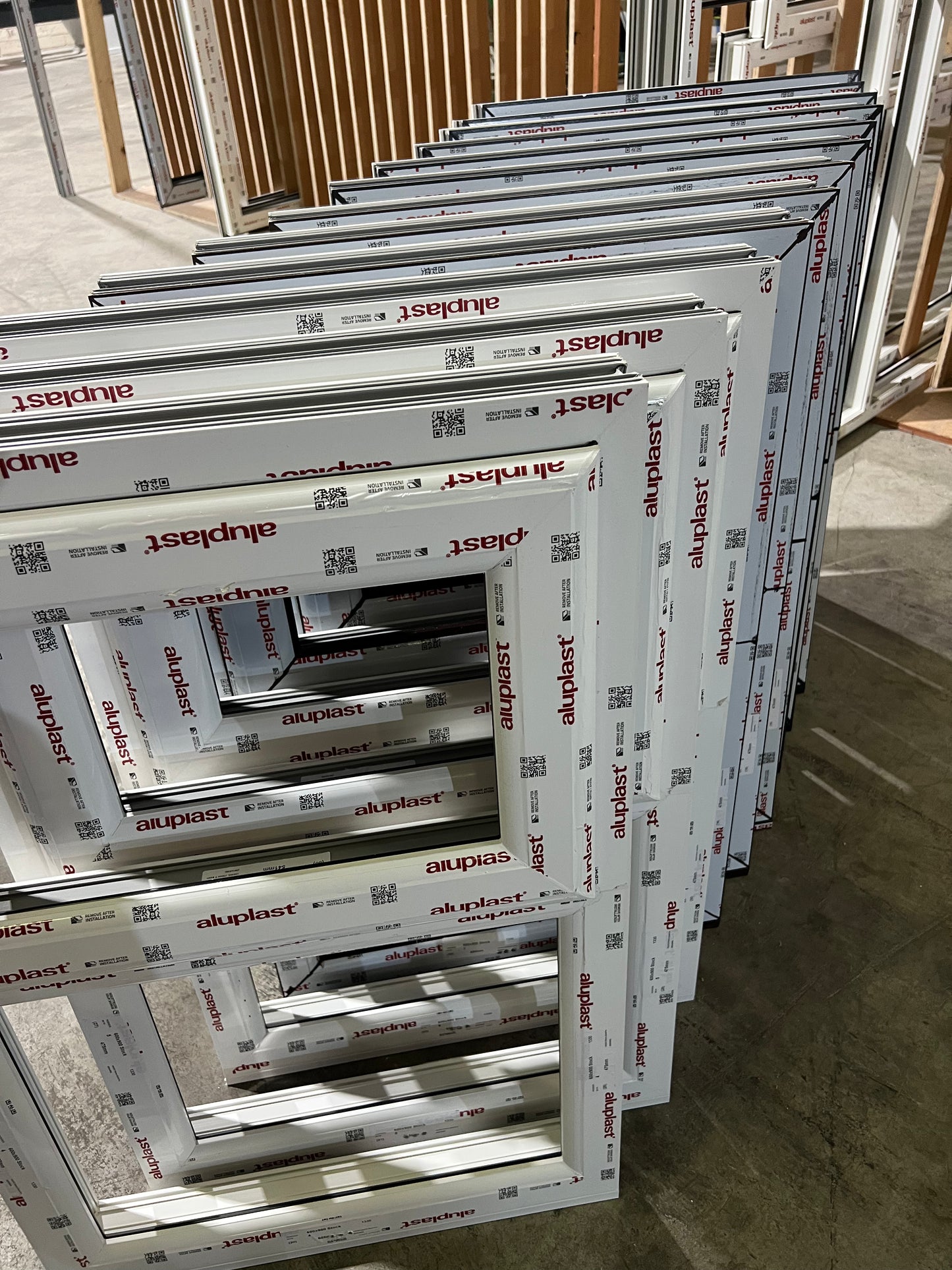 Top Opening Casement Window - 600x900, Opening outwards, White/Anthracite, Double/Triple Glazing