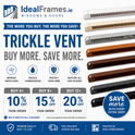 EasyVent Plus Trickle Vent