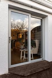 UPVC Sliding doors - 1790x2090  - White/Anthracite - Double Glazed