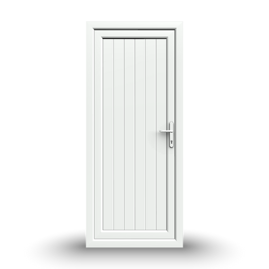 uPVC Door - 890x2090 - Full Panel, Inwards Opening