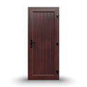 uPVC Door - 890x2090 - Full Panel, Outwards Opening