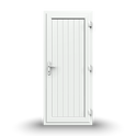 uPVC Door - 890x2090 - Full Panel, Outwards Opening